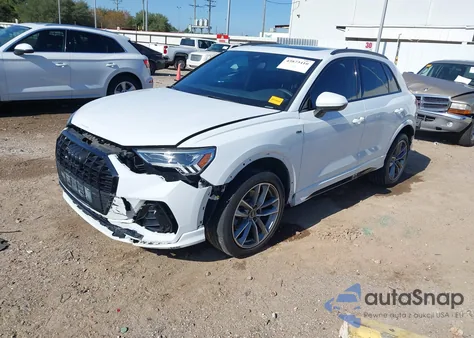 2024 Audi Q3 Premium Plus 45 Tfsi S Line Quattro Tiptronic from USA, damaged, VIN WA1EECF3XR1085456